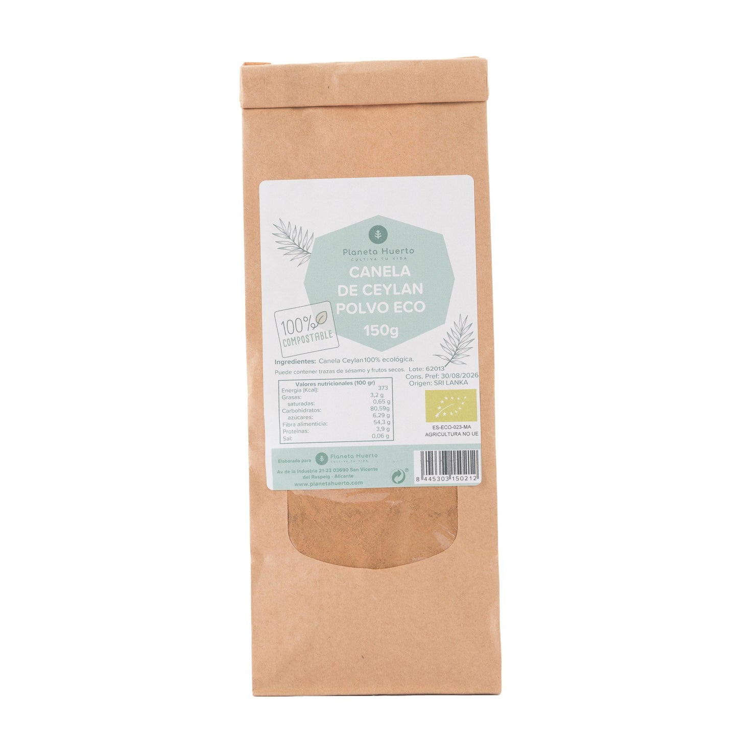 Cannella di Ceylon in polvere ECO Planet Orchard