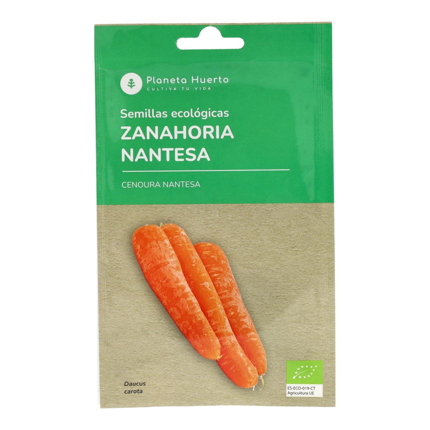 Biologische wortelzaden Nantesa Planeta Huerto