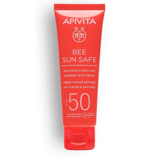 Apivita SPF50 anti-blemish sun cream 50 ml