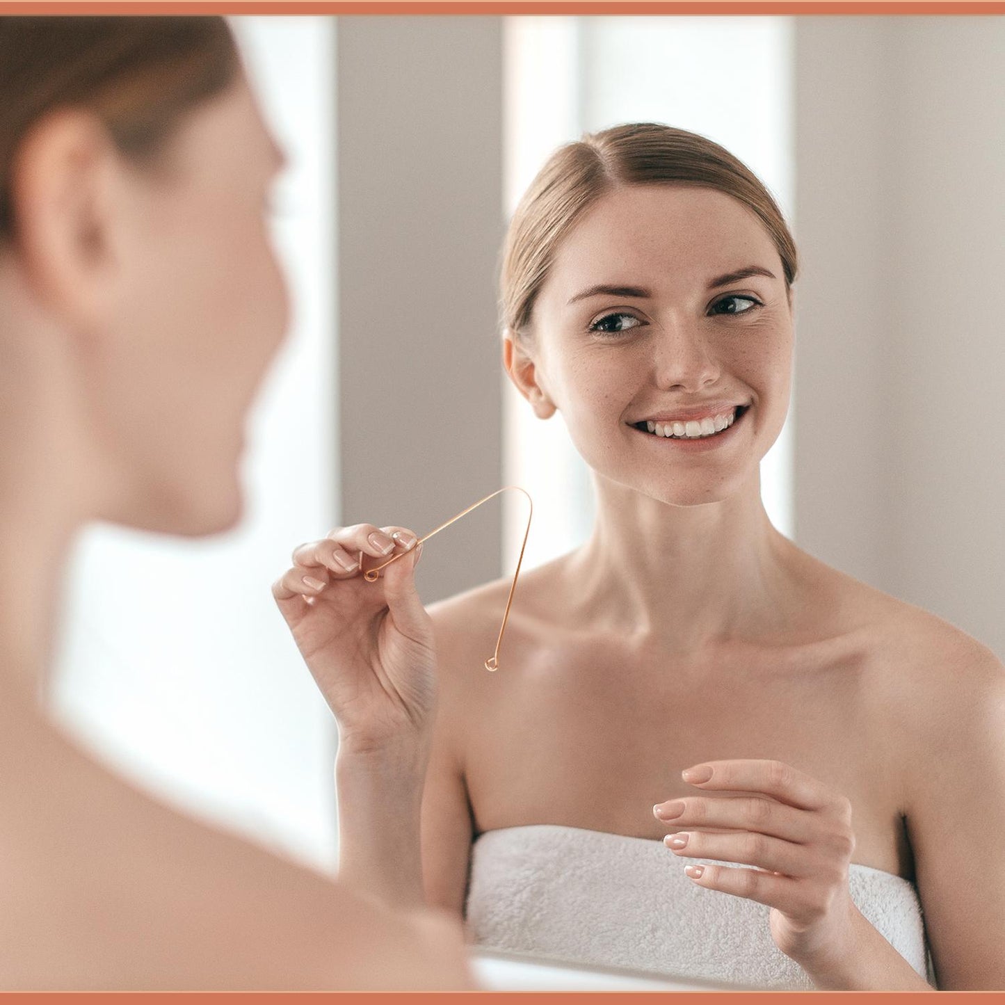 Tungskrapa av koppar Arista ayurveda