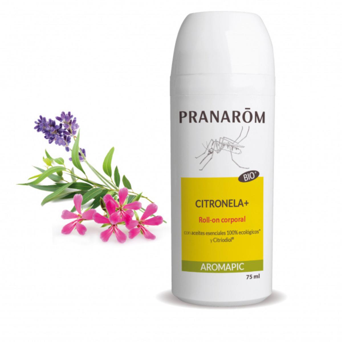 Citronella Plus Roll-on BIO (ECO) Pranarôm 75 ml
