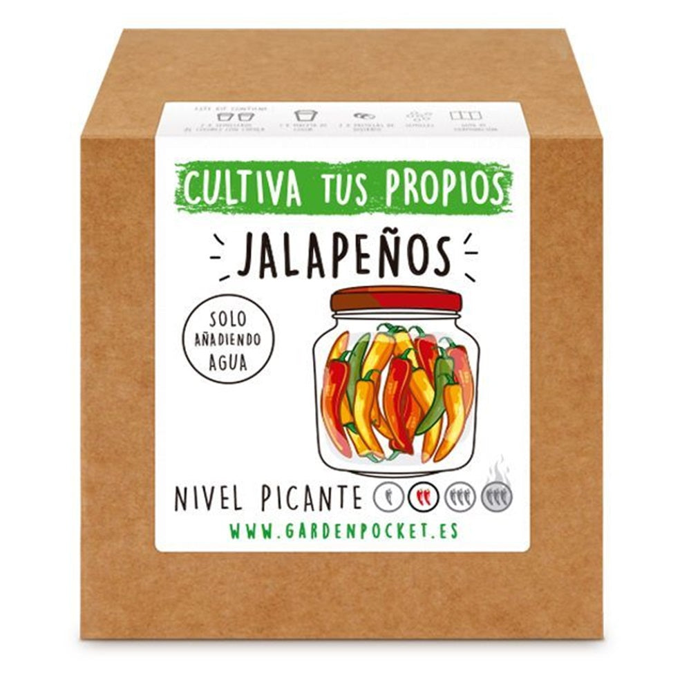 Pocket-Sprossen zum Anbauen „Jalapeños” Garden Pocket