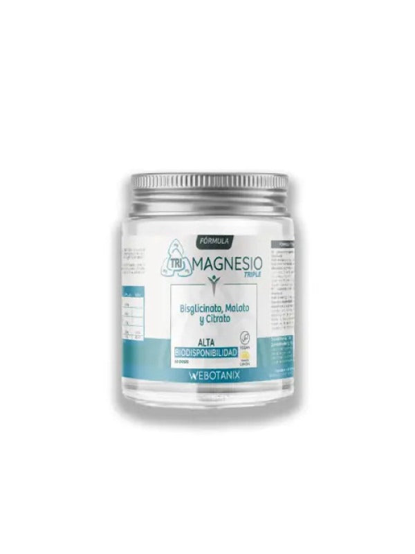 Triple Magnesium WeBotanix Formula PULVER 128 g – 60 doser