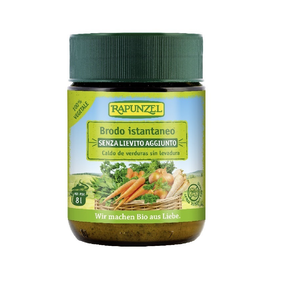 Groentebouillon zonder gist Brodo Rapunzel 140 g