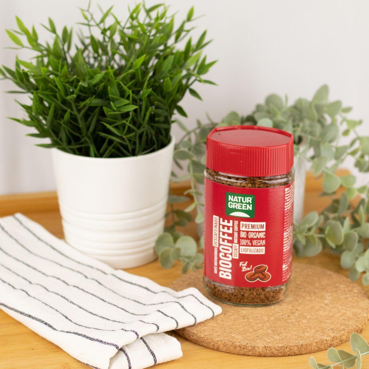 Café soluble décaféiné Bio Premium NaturGreen 100 g