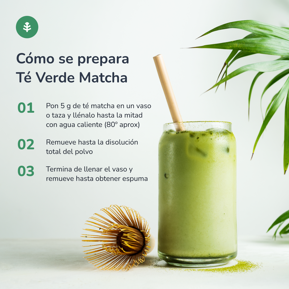 Matcha tepulver ECO Planeta Huerto 250 g
