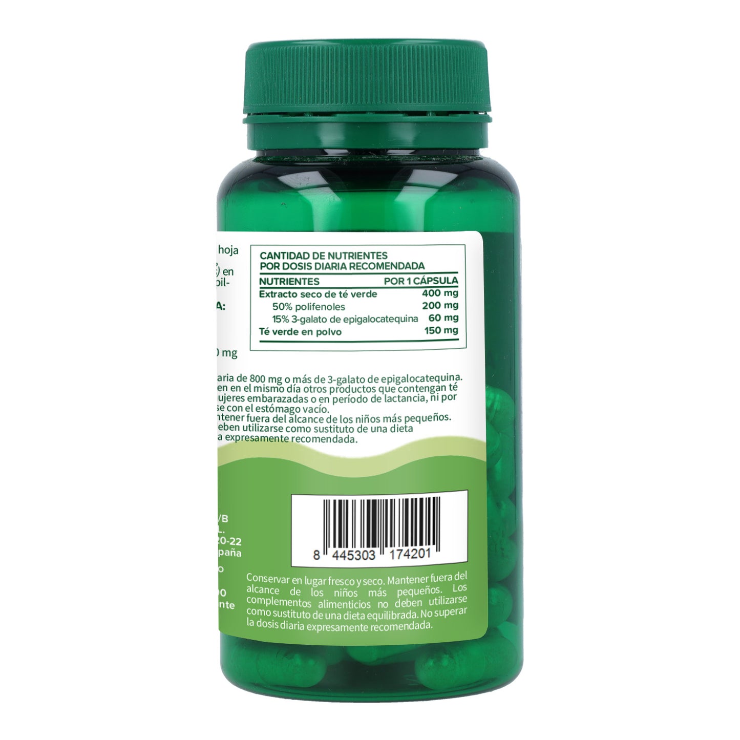Planet Orchard Thé Vert 60 Capsules