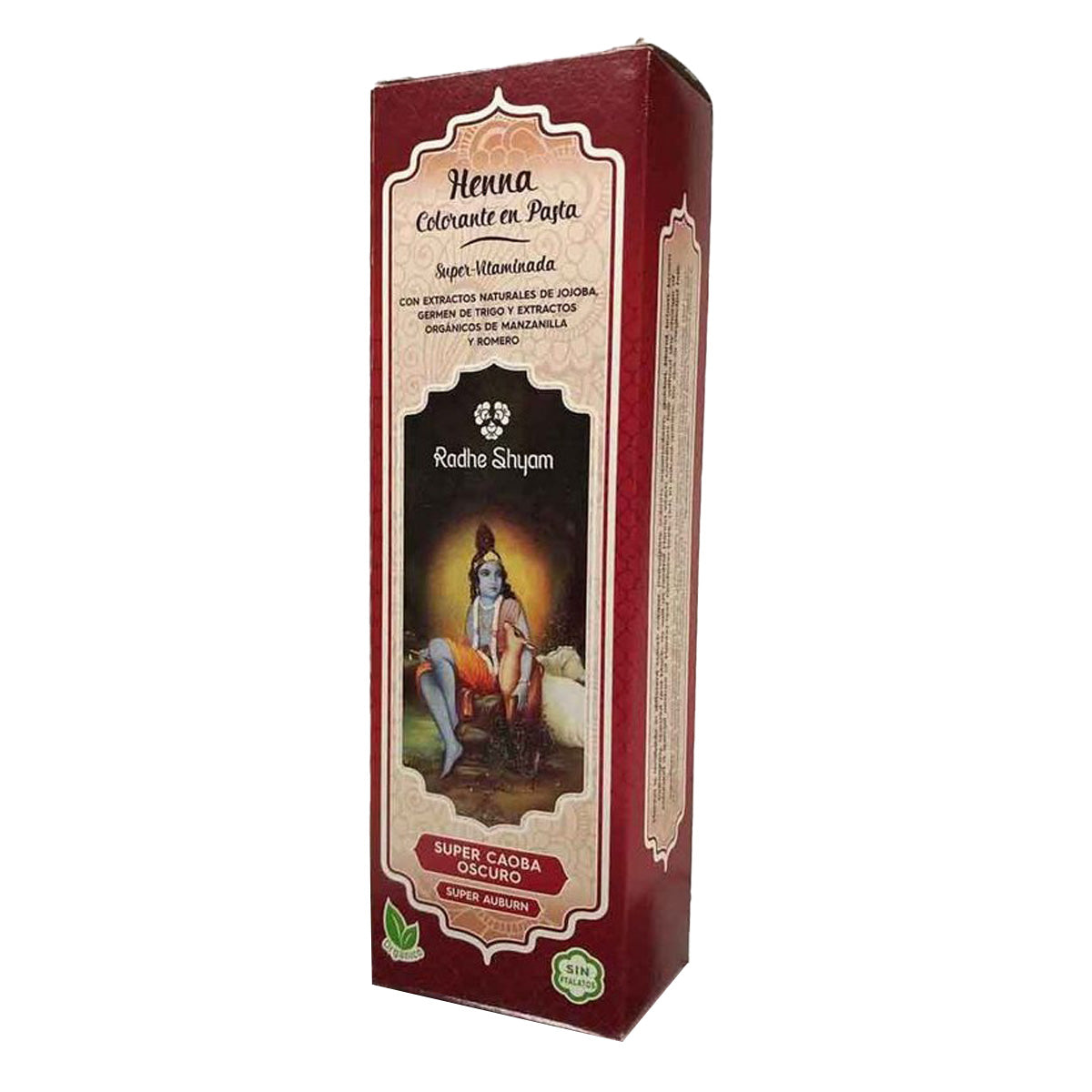 Henna pasta Super Dark Mahogany 200 ml Radhe