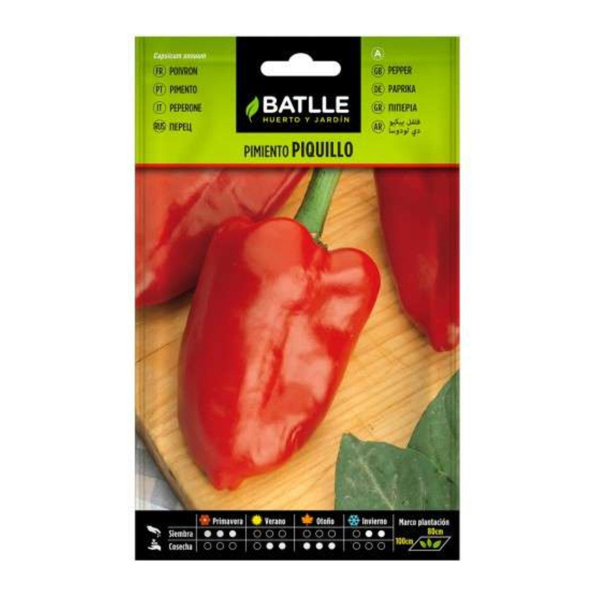 Piquillo-paprikazaden uit Lodosa Batlle