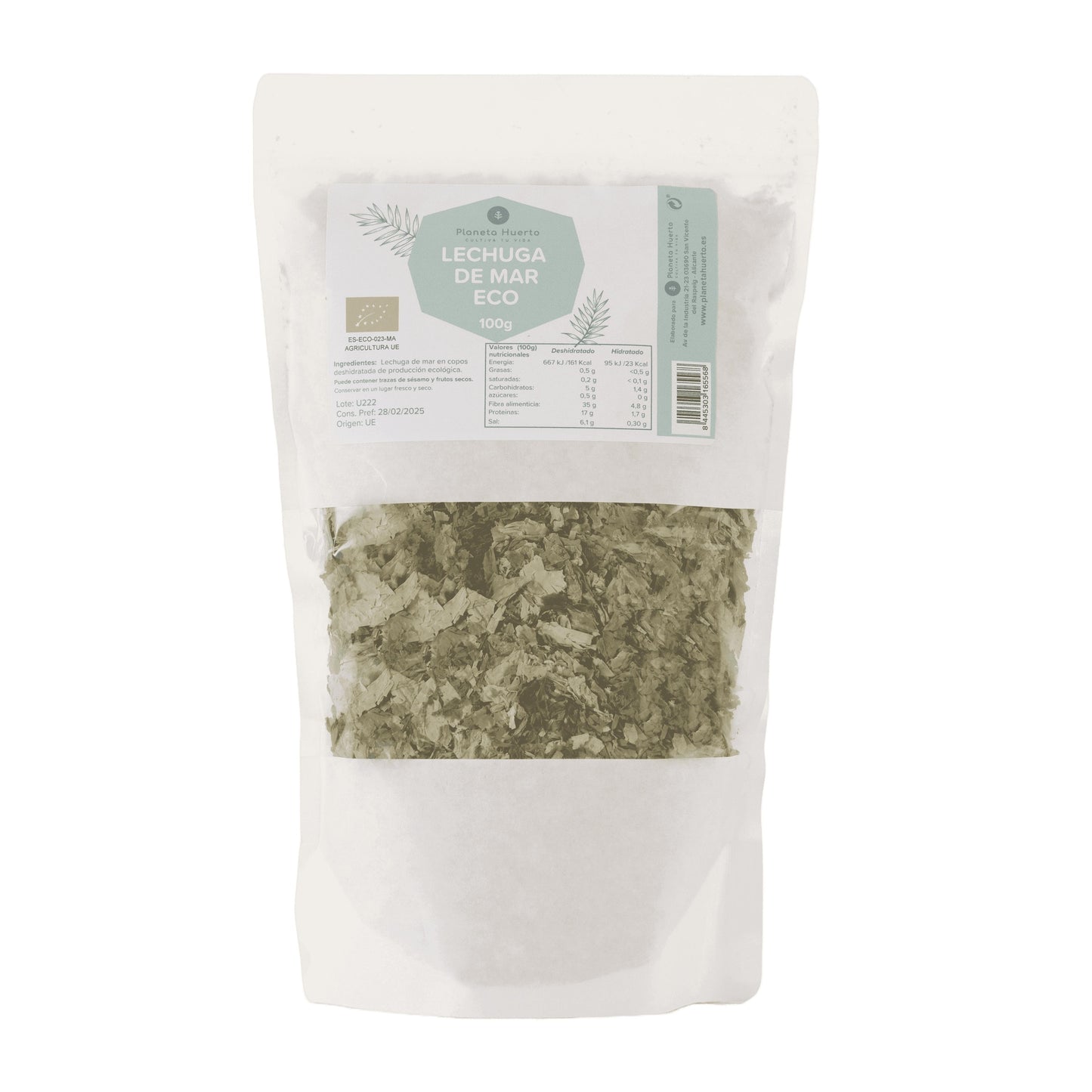 Zeesla zeewier ECO Planeta Huerto 100 g