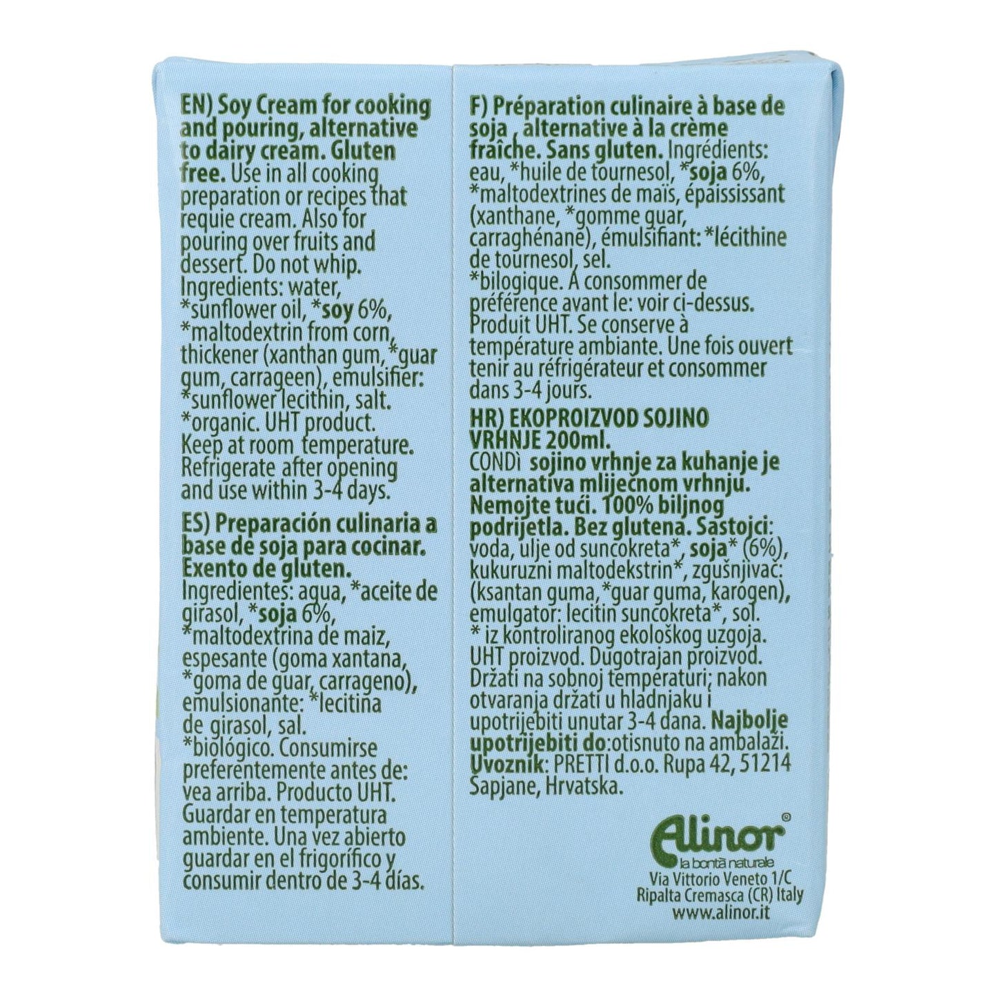 Crema de Soja liquida Condi, 200 ml