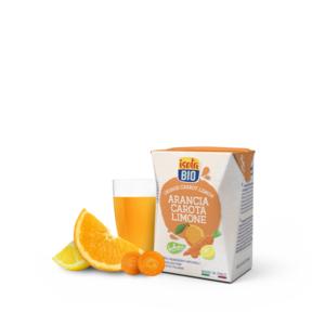 Orange, Carrot and Lemon Juice - Isola Bio 200 ml