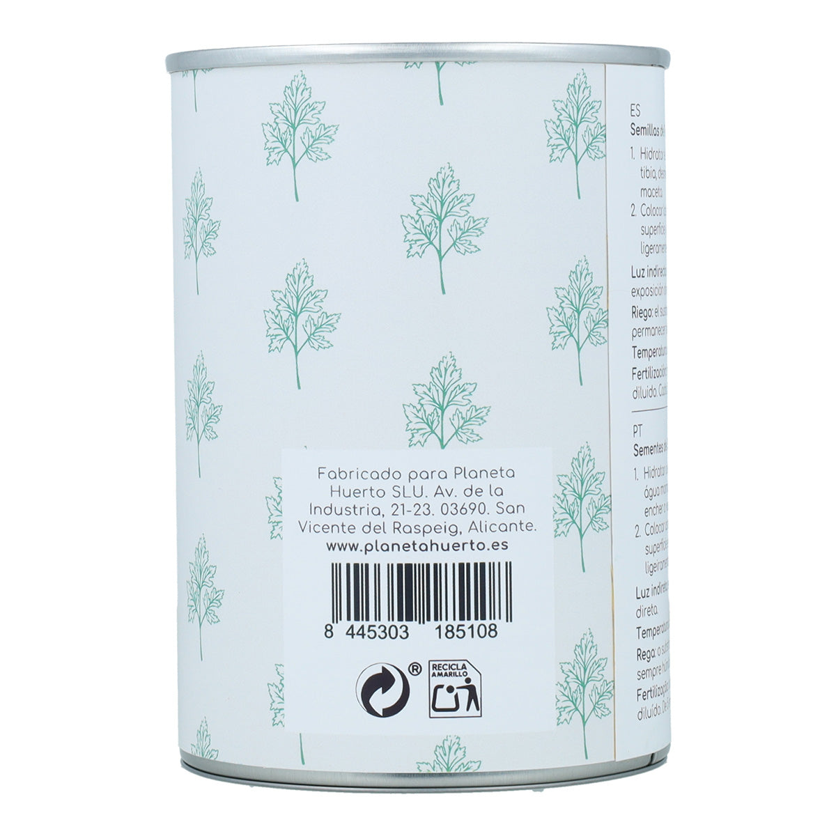 Kit voor het kweken van aromatische peterselie Planeta Huerto