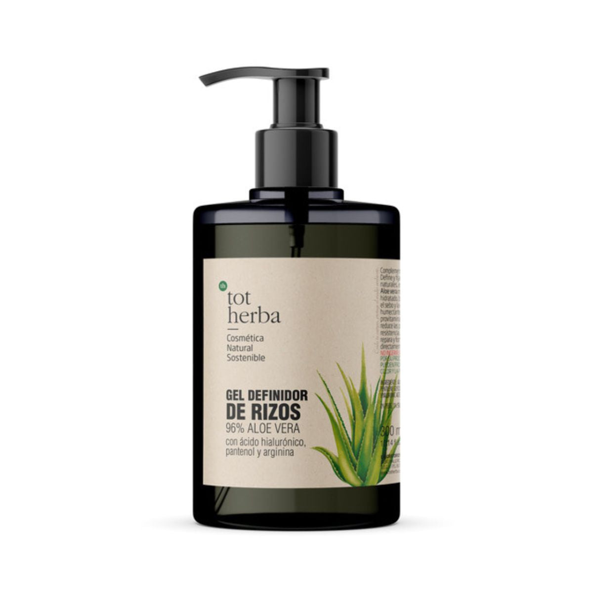 Gel definitore per ricci all'aloe vera 300 ml Tot Herba