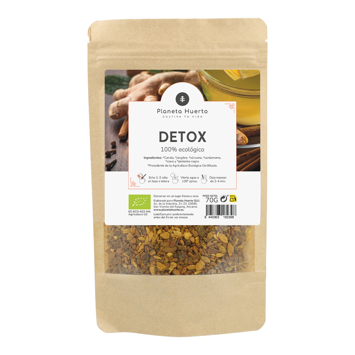 Infusion Détox ECO Planet Garden 70g