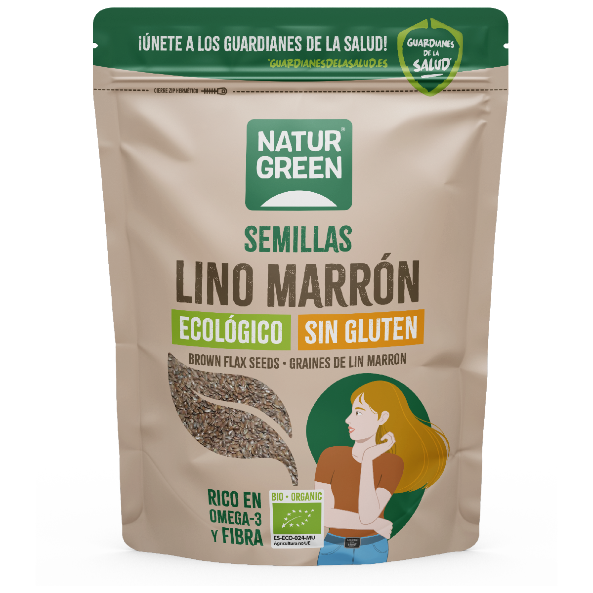 Bio-Leinsamen Naturgreen 500 g
