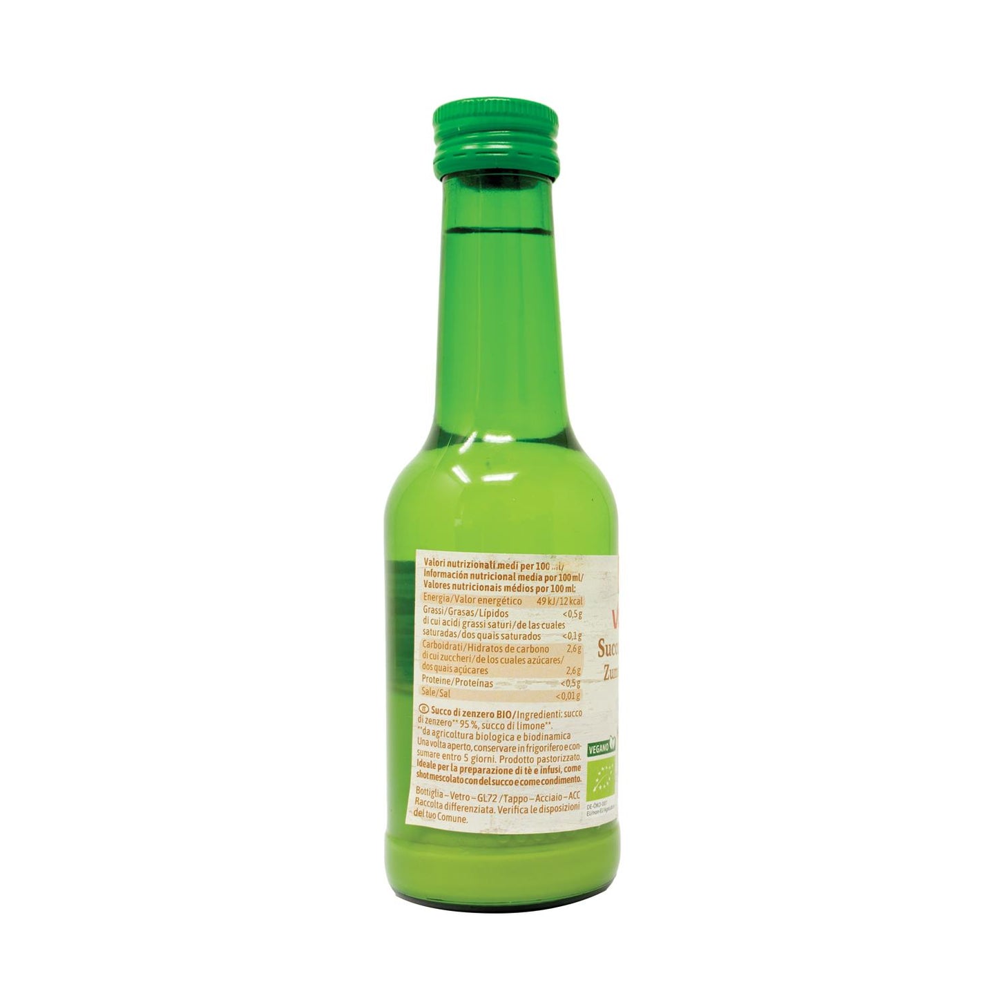 Organic Ginger Juice Demeter Voelkel 200 ml