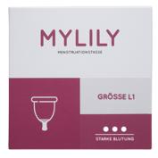 Menstruatiecup MYLILY maat S. ø 42 mm, L 58 mm, 25 ml maat M2
