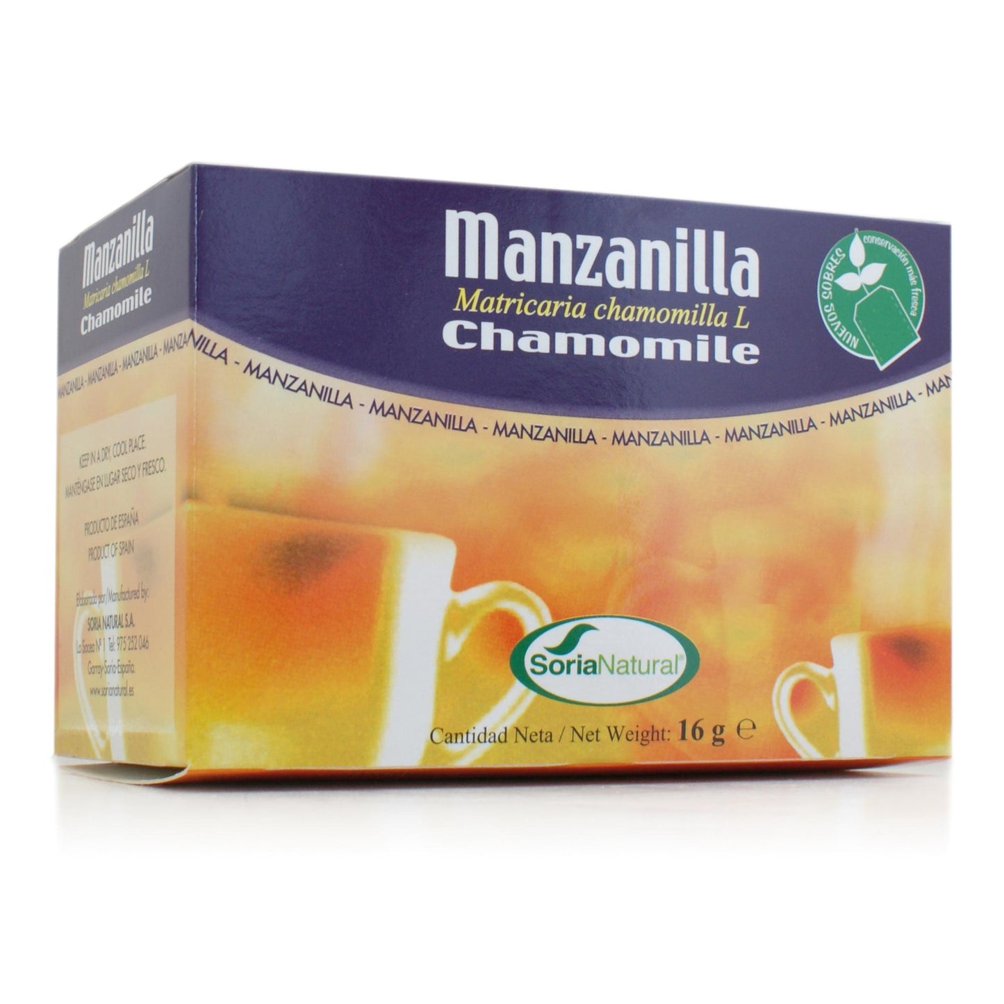 Kamille-thee Soria Natural 50 g