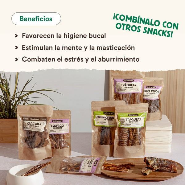 Natuurlijke bijtring Kalfstraagwortels Wild Balance 100 g