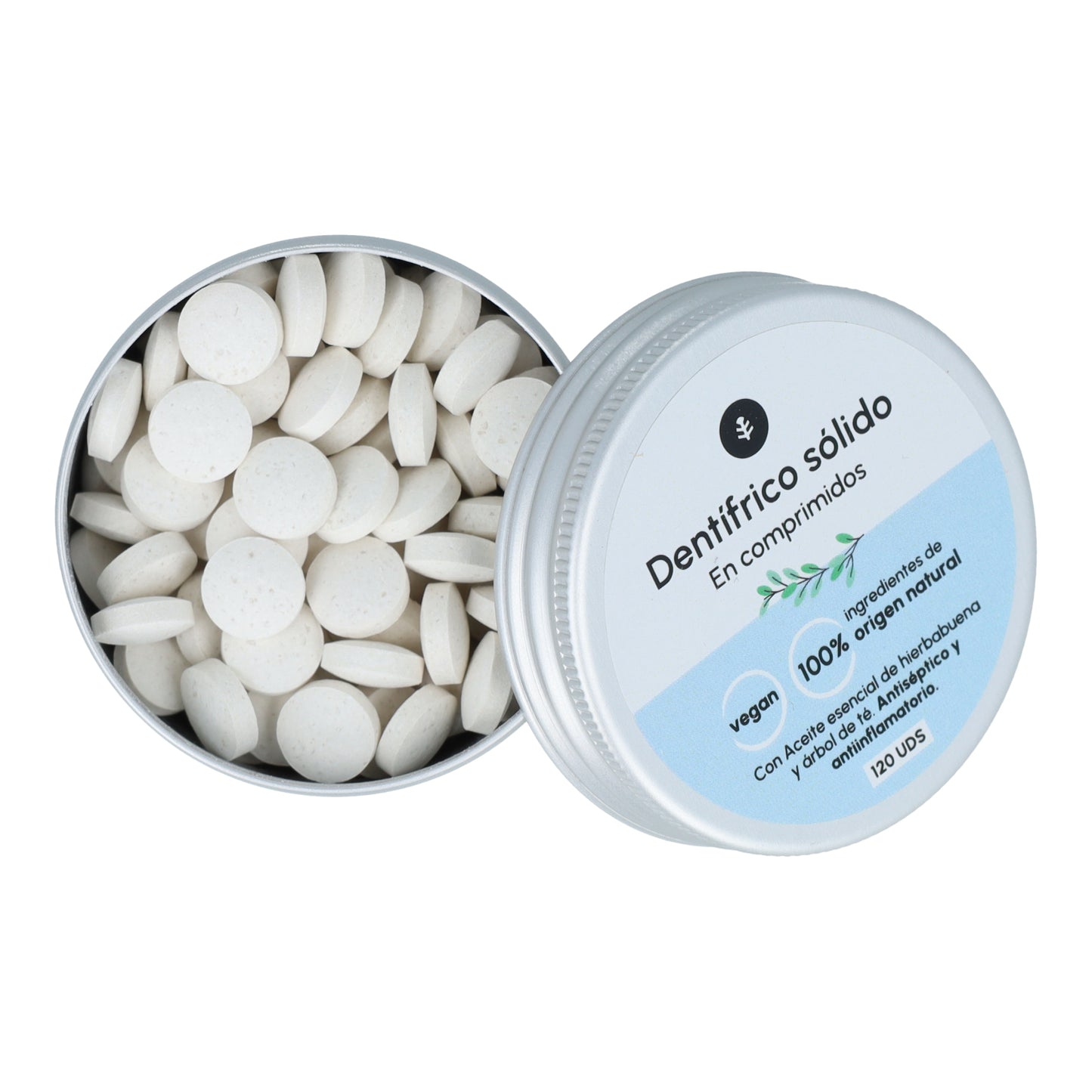 Fluoride-free solid toothpaste Planeta Huerto 120 tablets