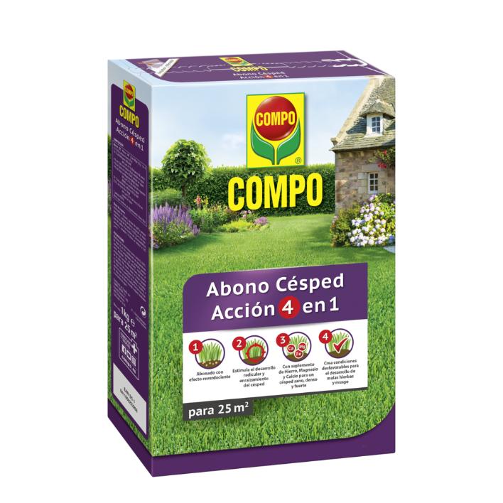 Compo Rasendünger 4 in 1 1 kg