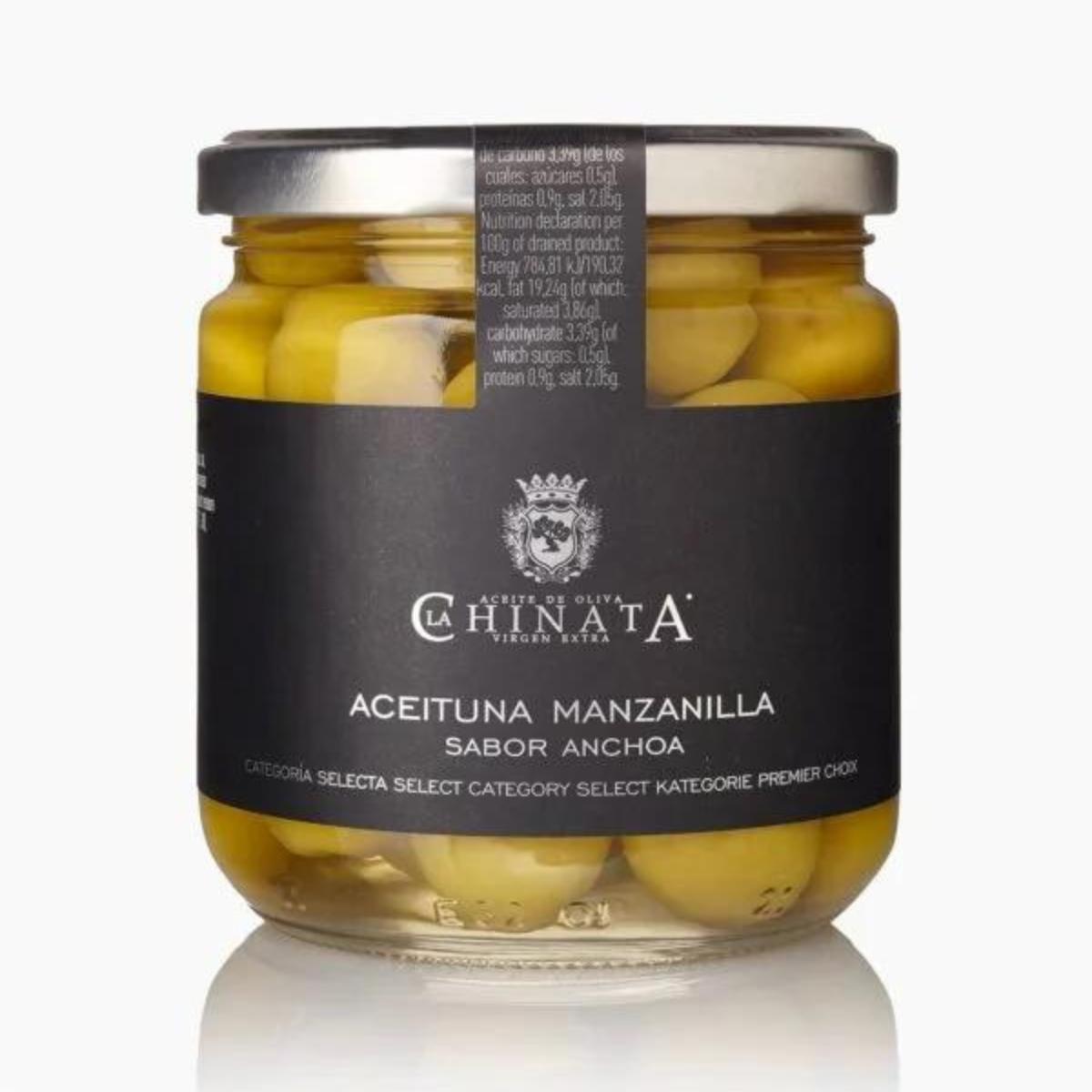 Aceituna Manzanilla Sabor Anchoa 350 g