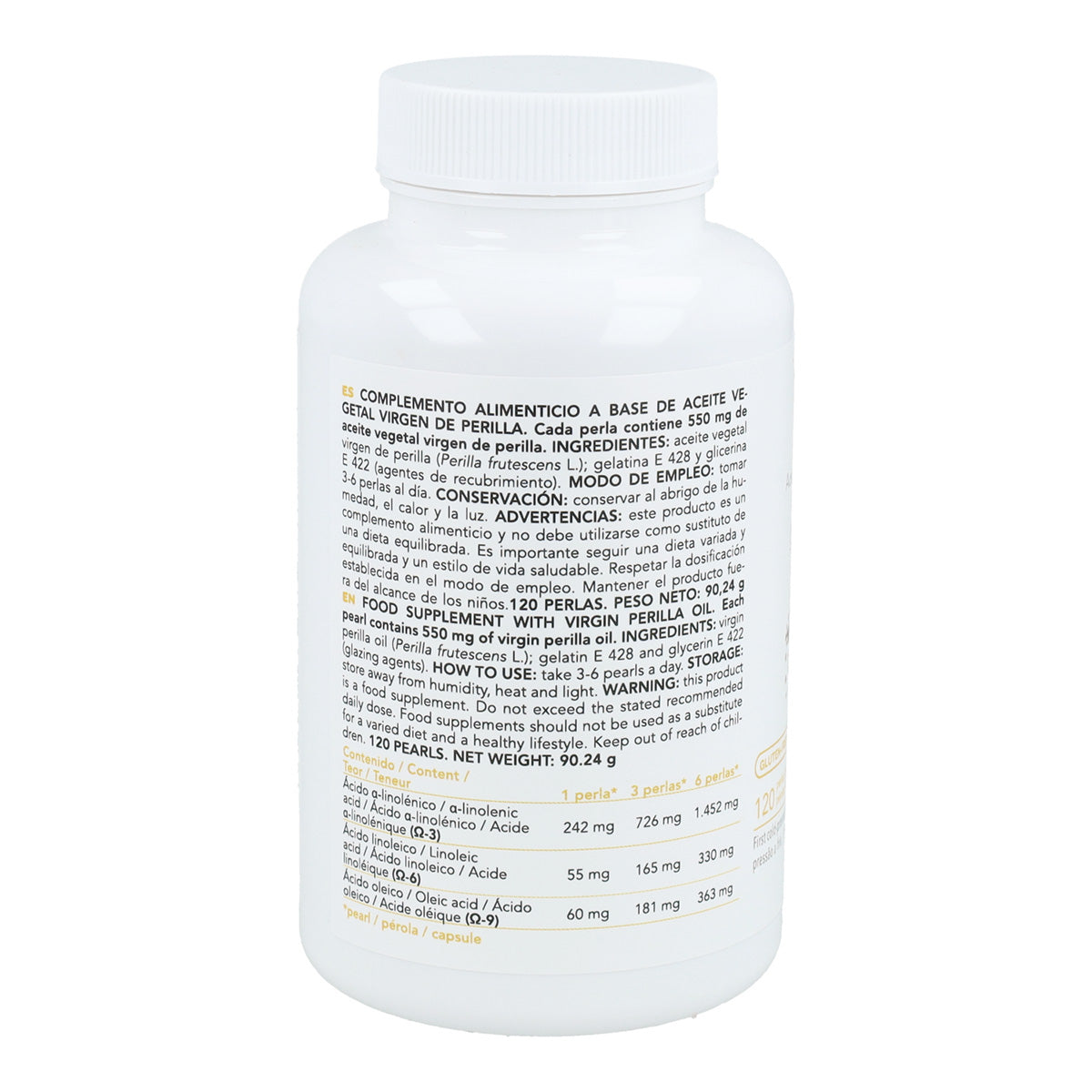 Intersa Perilla Vegetable Oil 120 capsules