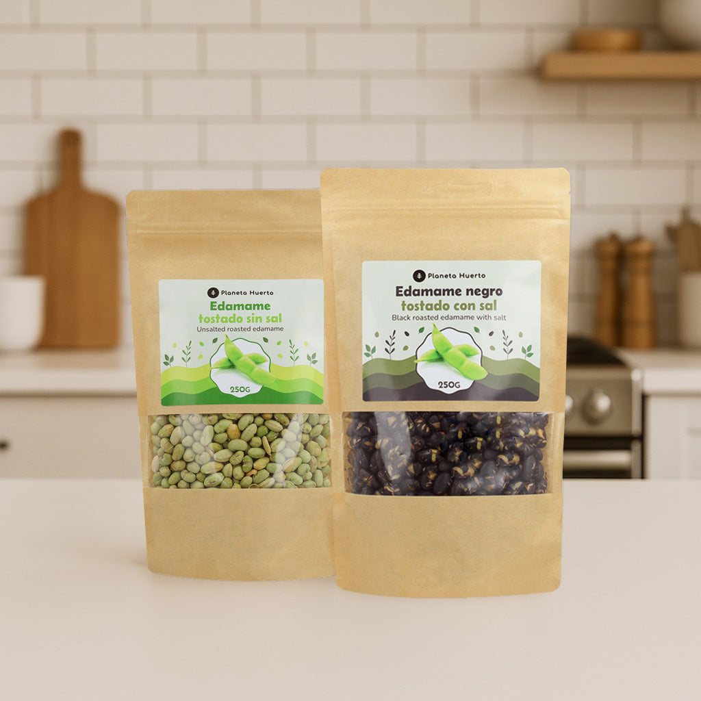 Edamame nero tostato con sale PLaneta Huerto 250gr
