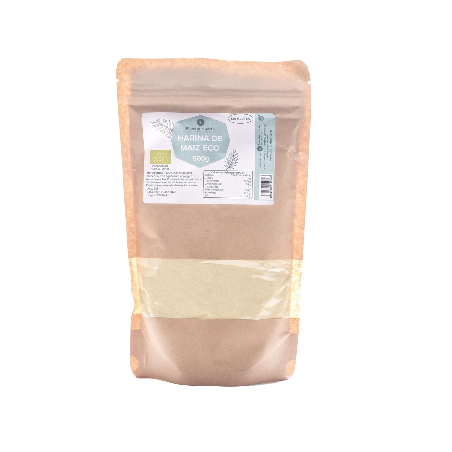 Bezglutenowa mąka kukurydziana ECO Planeta Huerto 500 g