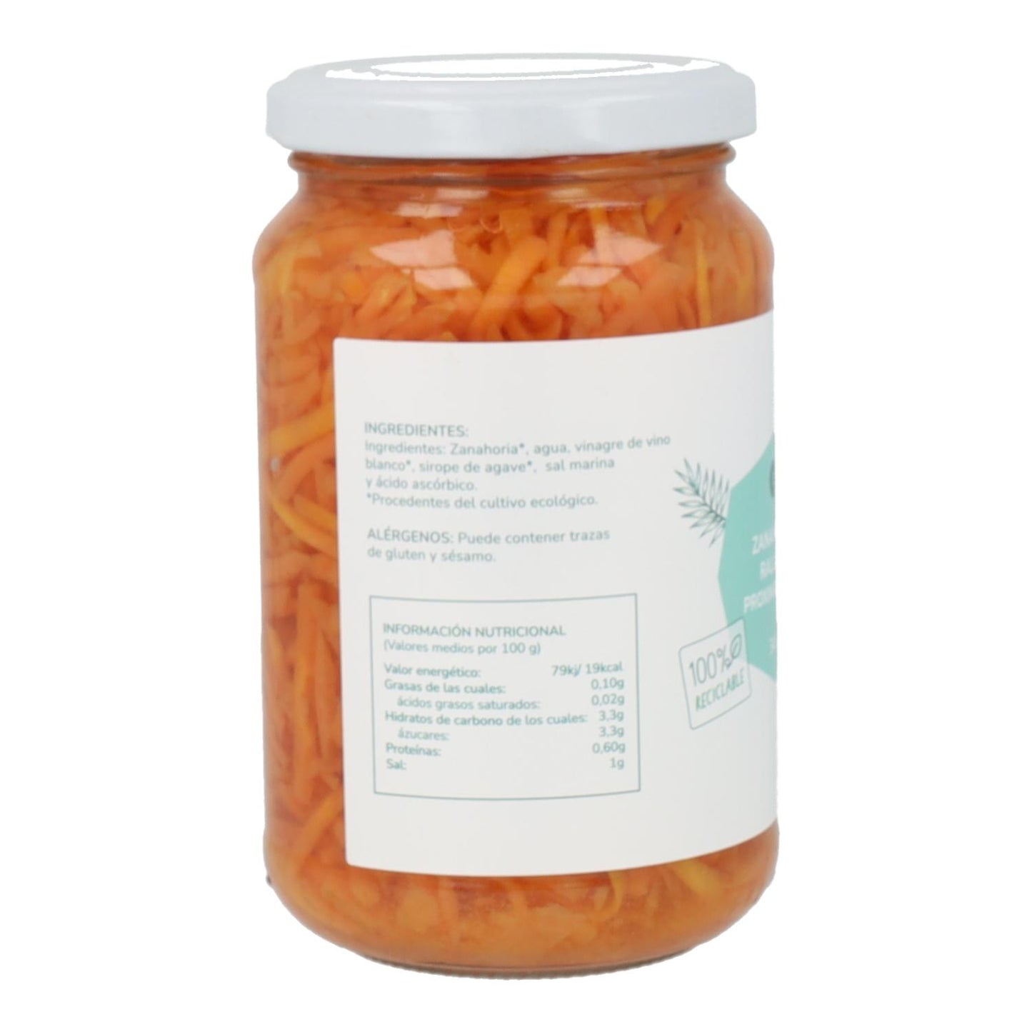 Geraspte wortel Eco Planeta Huerto 345 g