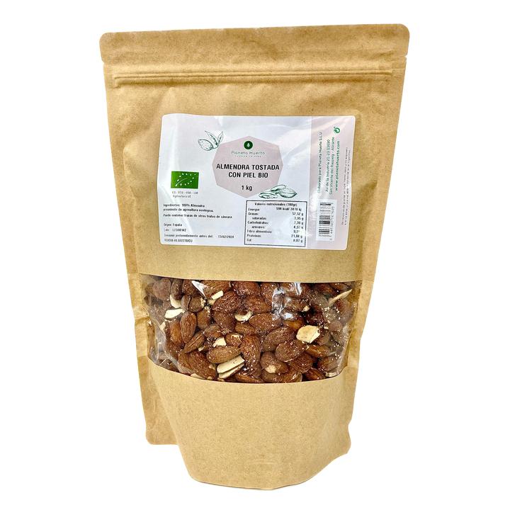 Mandorle tostate con pelle ECO Planeta Huerto 1 kg