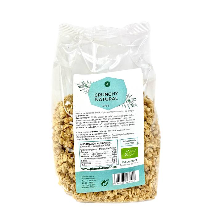 Krokante natuurlijke muesli ECO Planeta Huerto 375 g