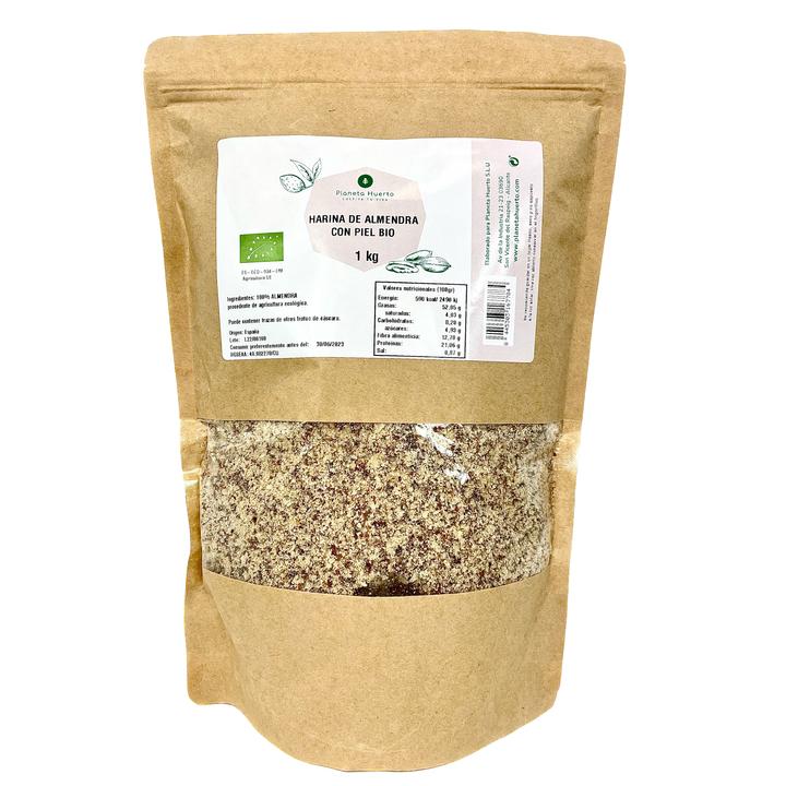Farina di mandorle con buccia ECO Planeta Huerto 1 kg