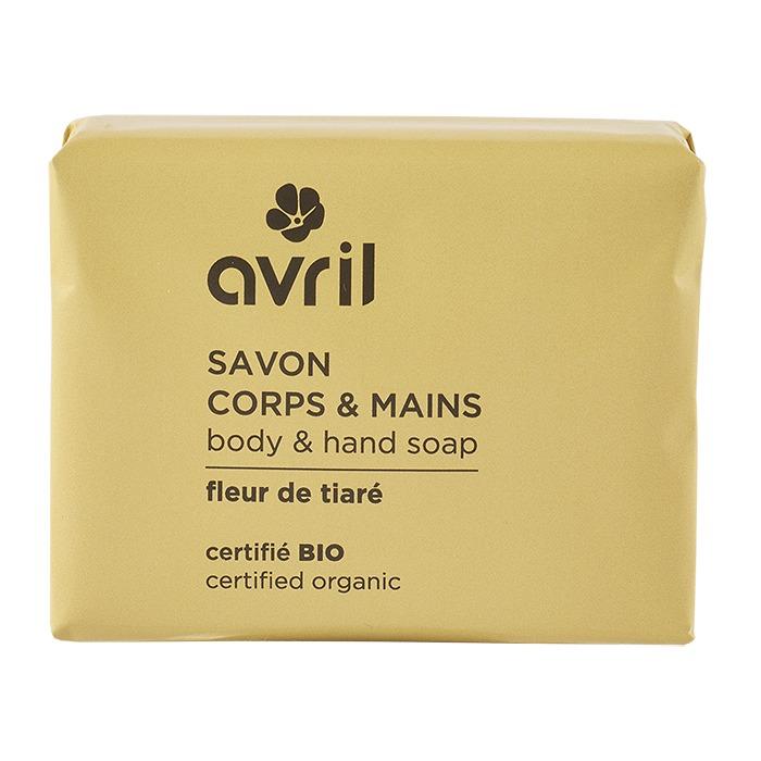 Savon pour les mains et le corps à la fleur de tiaré Avril 100 g