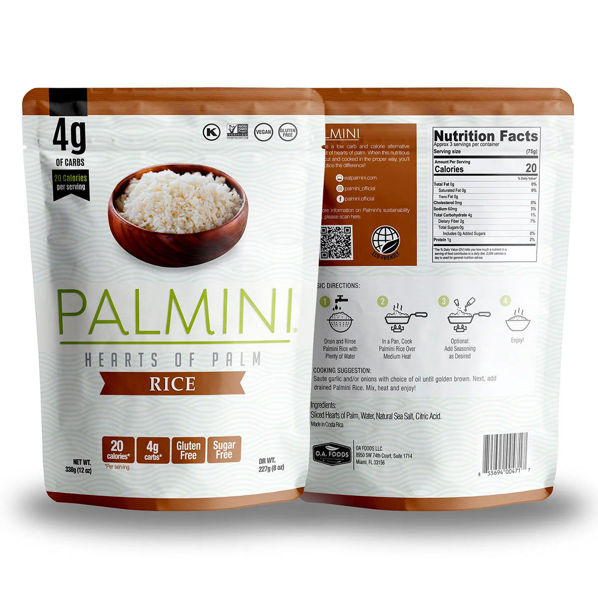 Riso di palma Palmini 338 g