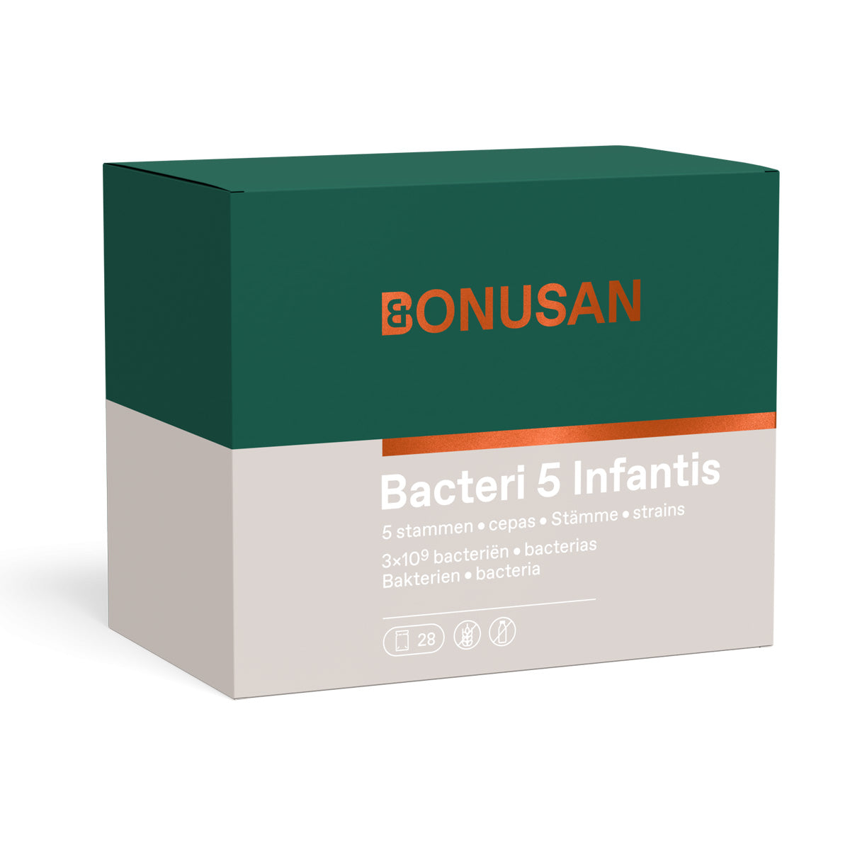 Pakket 2x Bacteri 5 Infantis Bonusan 2x28 zakjes