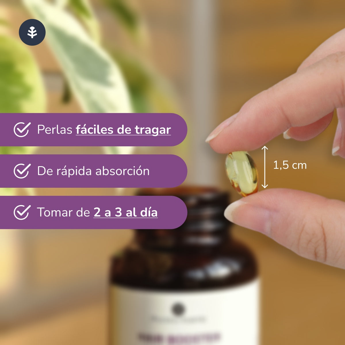 Omega 7 Sanddorn Planet Obstgarten 110 Perlen