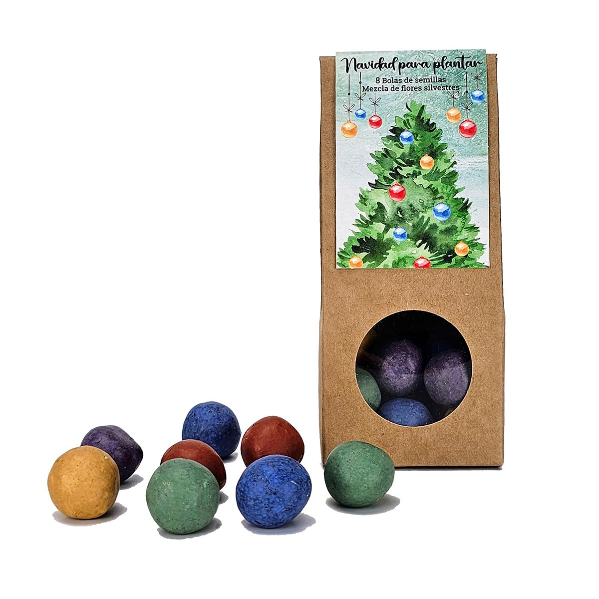 Kerstzaadbollen om te planten Ideaal cadeau, Garden Pocket