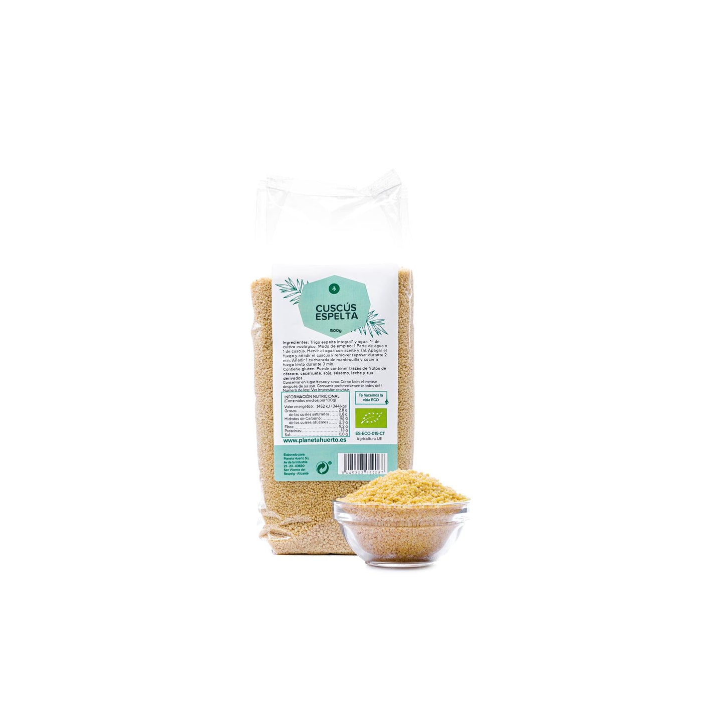 Kuskus orkiszowy ECO Planeta Huerto 500 g