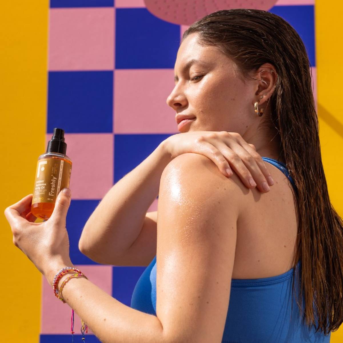 Kroppsolja Golden Radiance Freshly 100 ml