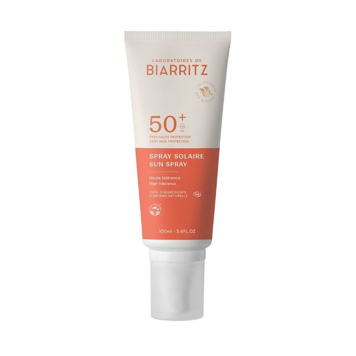 Solskyddsspray för ansikte och kropp SPF 50 Alga Maris 100 ml