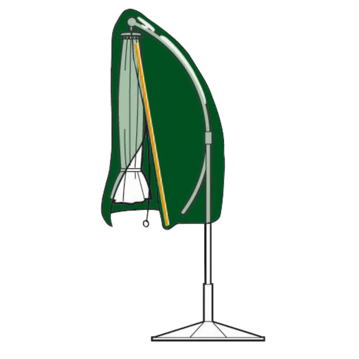 Polyethyleen hoes voor excentrische parasols