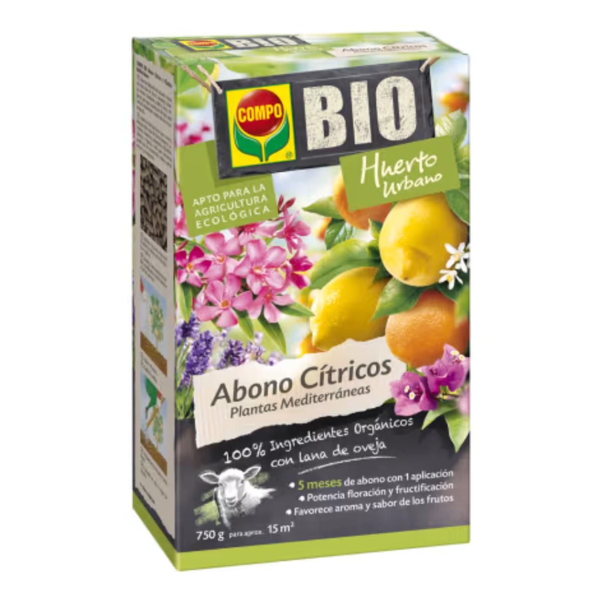 Compo Bio Dünger für Zitrusfrüchte und mediterrane Pflanzen 750 g