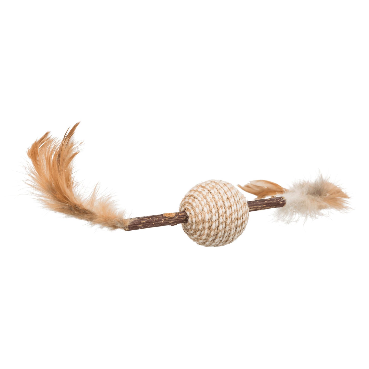 Matatabi-Spielzeug mit Federn, 20 cm