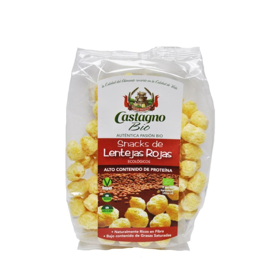 Snack aus roten Linsen ECO Castagno 50 g