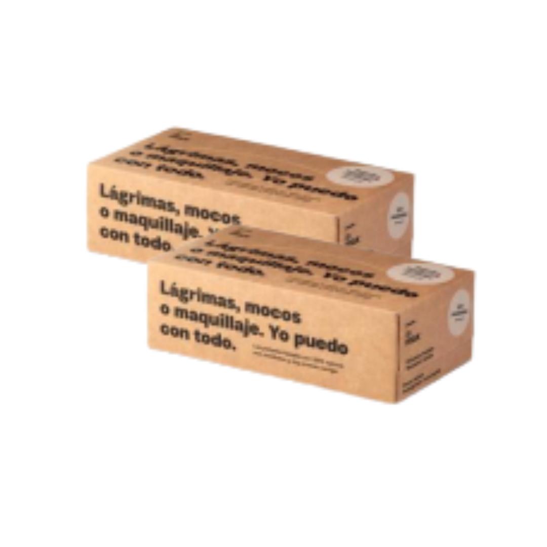 Confezione PROMO 2x Fazzoletti per il viso in scatola Ismax 150 Uds