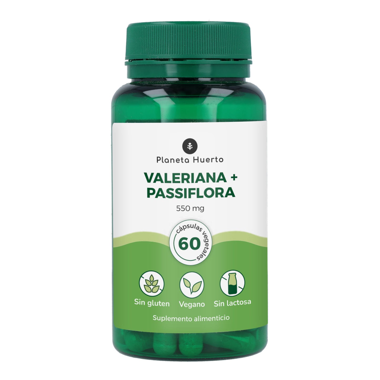 Valeriaan + Passiflora Planeta Huerto 60 caps