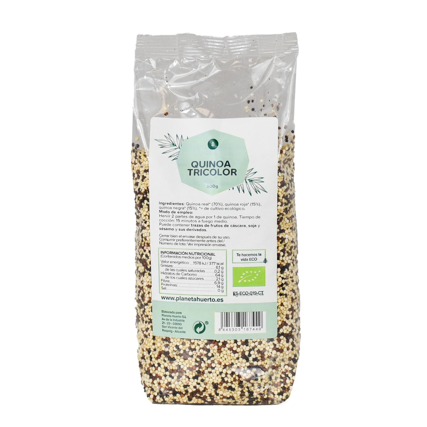 Quinoa trójkolorowa ECO Planeta Huerto 500 g