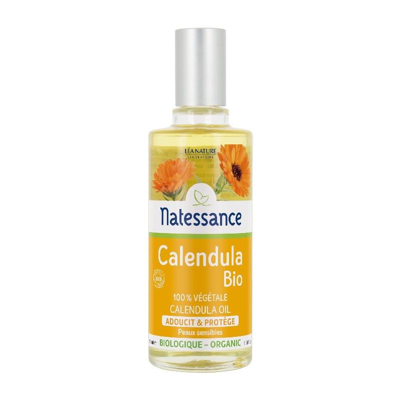 Olio di calendula biologico 100% puro Natessance 50 ml